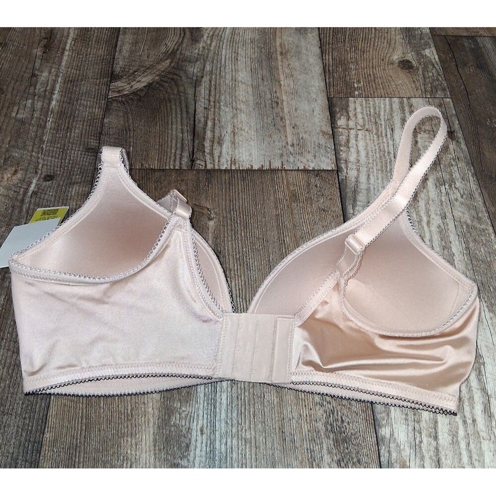 NWT! Dominique 5400 Sara Latte Molded Wire Free T-Shirt Bra, 38D - Picture 4 of 9